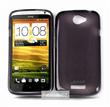Silikonové ochranné pouzdro JEKOD TPU + fólie  Black pro HTC ONE S